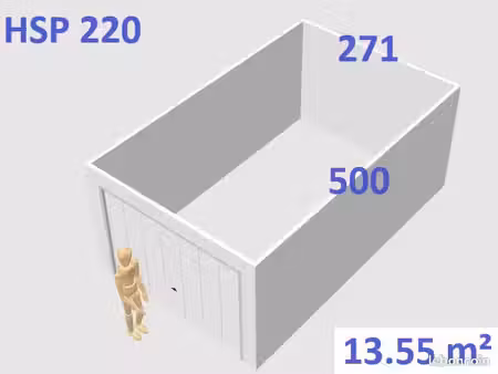 grand box de 13.55 m²