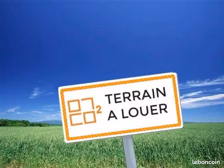 location terrain de stockage – 2 000 m² – zone artisanale