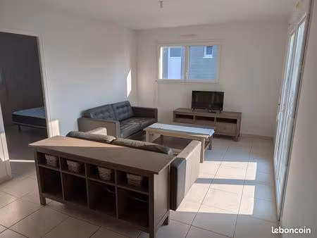 maison meublée 65 m² avec garage et grand jardin – la bouillie (22240)