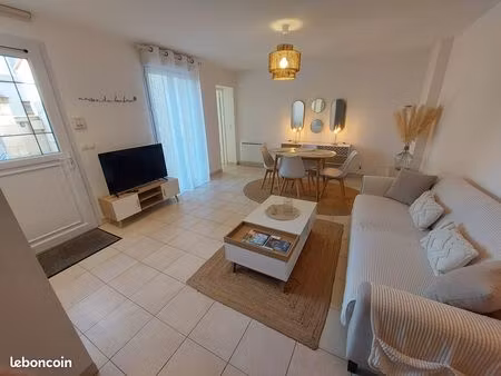 maison 3 pièces + cours quartier montaudon