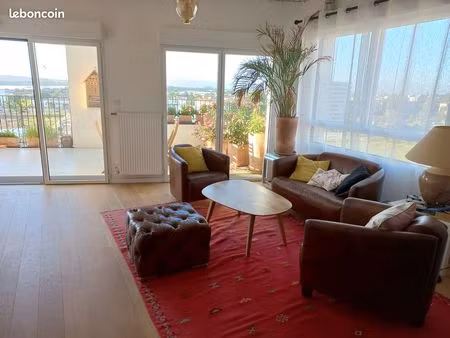 duplex t5 d'exception 115 m² + terrasse 20 m² - vue garonne / belcier gare
