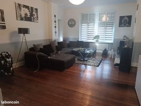 à louer – grand appartement 6 pièces de 160 m² – sarrebourg centre