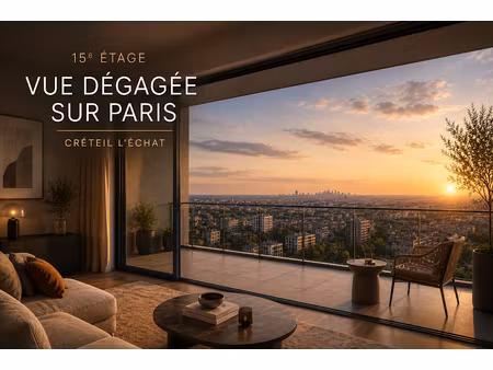 vente appartement 4 pièces 85 m² à creteil (94000)  409 000 €