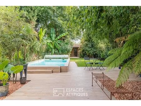 maison familiale avec jardin à la barrière de pessac