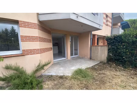 borderouge - t2 avec terrasse et parking