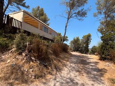 mobile home occasion avec vue à couper le souffle