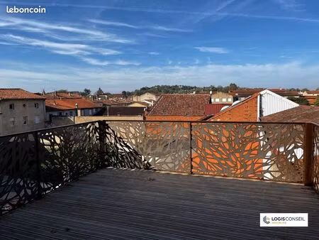 castres centre ville - appartement t5 duplex