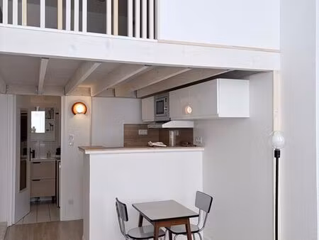 lille république / malus - superbe studio 36m2 au sol entièrement rénové (mezzanine 10m2)