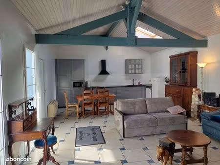 location maison meublée à 150 m de la plage sur du bassin d'arcachon
