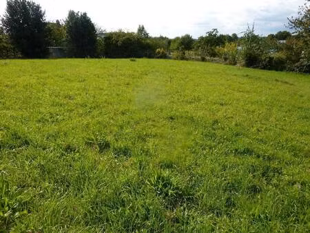 terrain constructible à vendre