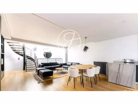paris 18e - rue tourlaque / lamarck-caulaincourt - maison meublée à louer - 4 pièces - 144