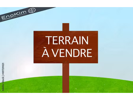 terrain constructible de 601 m2