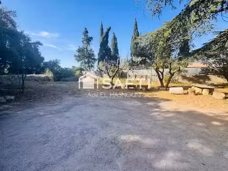 vente terrain à batir 841 m² à poussan (34560)  319 000 €
