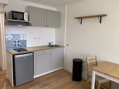 t1 meublé saint genes - 20 m² + balcon