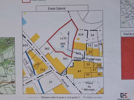 vente terrain 737 m² à taradeau (83460)  99 000 €