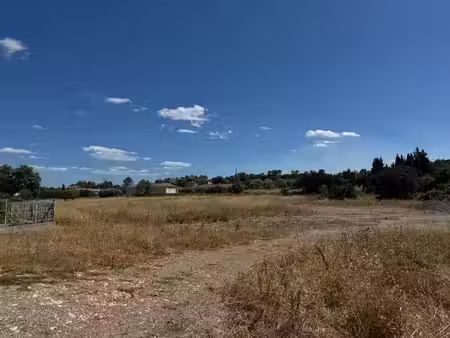 vente terrain 400 m² à valflaunès (34270)  179 900 €