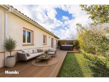 maison 126 m² — 4 chambres  garage  jardin paysagé  zéro travaux