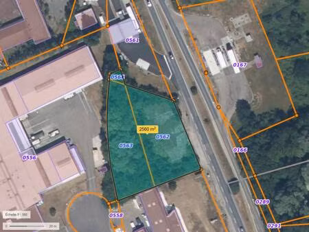 terrain constructible à vendre