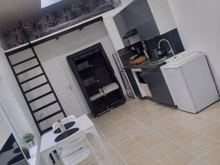 maisonnette meublée indépendante – 22 m² avec mezzanine – disponible mi-septembre