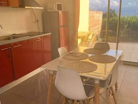 maison f3 bassin plat 97410