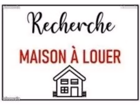 recherche maison en location