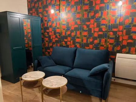 location meublée appartement 1 pièce 19 m² à reims (51100)  520 €