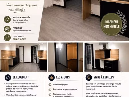 à louer – appartement t2 bis de 43 m²