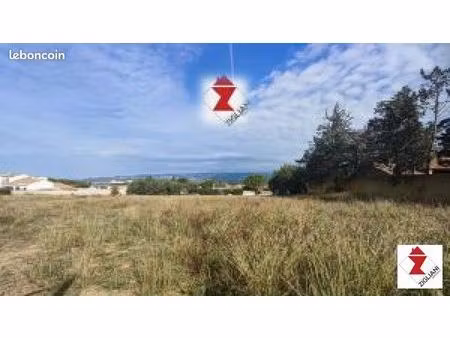 terrain 470 m² fos sur mer