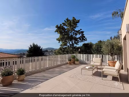 nouveauté dans le neuf : parc de beauregard : f4 avec terrasse