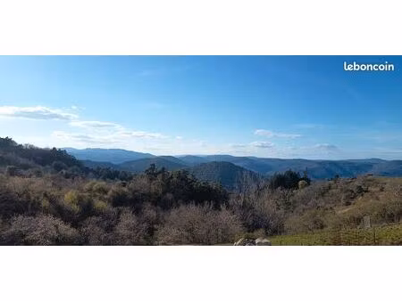 à 1 h 20 de lyon – vue panoramique exceptionnelle | terrain 1 700 m² | permis purgé | fond
