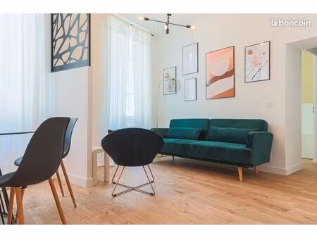 t3 62m2 coup de coeur meublé entièrement équipé – noailles / marseille