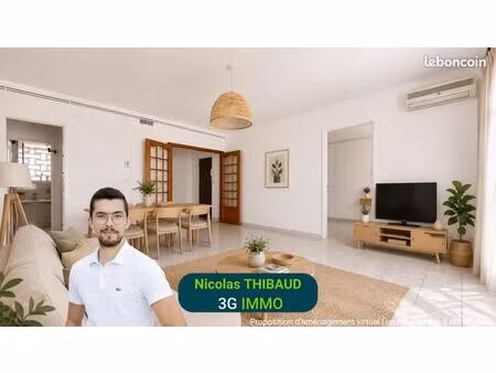 appartement t4 / cave / garage / proche centre