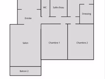 appartement t5 80m2