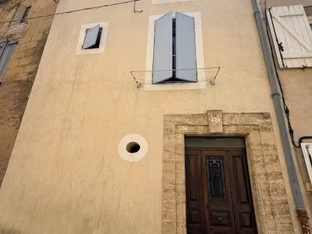 vente maison 4 pièces 56 m² à castelnau-de-guers (34120)  75 000 €