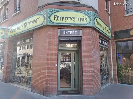 cession de bail - boutique 42.5m² - paris xiv - montparnasse