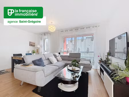 appartement t3 - 2 chambres - terrasse - parking - exposé sud - la meziere