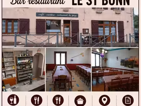 bar restaurant licence iv + logement – saint-bonnet-des-bruyères