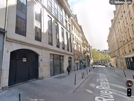 deux parkings côte à côte sécurisés - république paris 10e