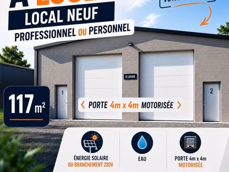 ? local professionnel / particulier