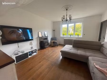 maison individuelle rénovée de 110 m² avec terrain – quartier la campagne à revin