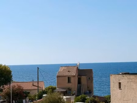 algajola village - vue mer - appartement 1 chambre