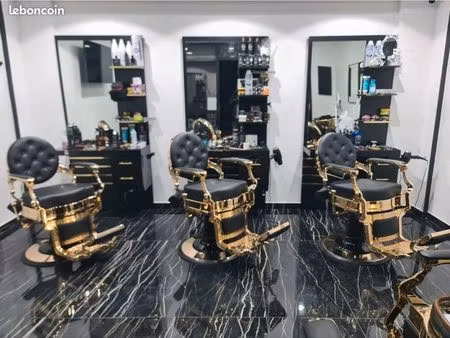 salon barbier a vendre