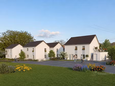 appartement dorans 4 pièce(s) 90.45 m2 + jardin + parkings