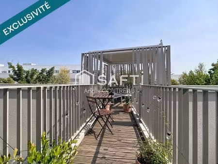 appartement récent avec terrasse dans résidence de standing.