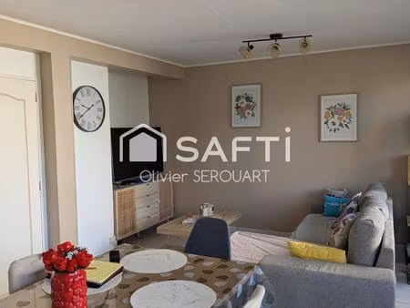 appartement 78 m² quartier remicourt – 3 chambres – balcon – cave