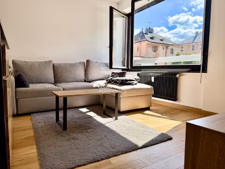 sallanches hyper centre  appartement 2 pièces  1 chambre  26 56