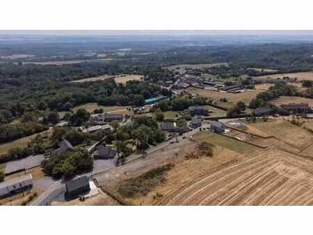 beaux terrains à bâtir avec projet octroyé à forzée
