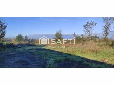 terrain constructible viabilisé à vendre
