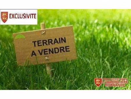 terrain constructible viabilisé à vendre