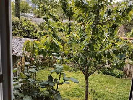 immeuble privé avec jardin